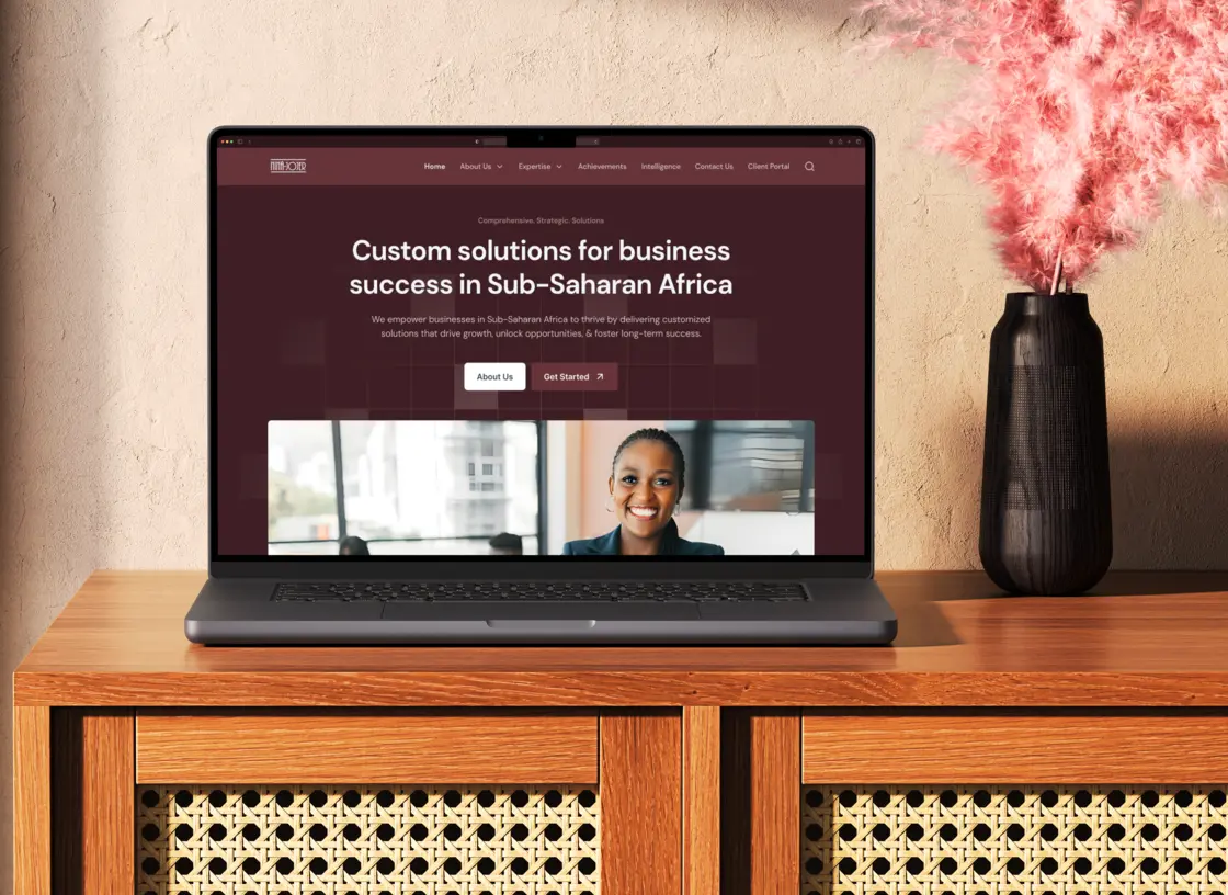 Nina-Jojer Website Redesign 2nd Hero image